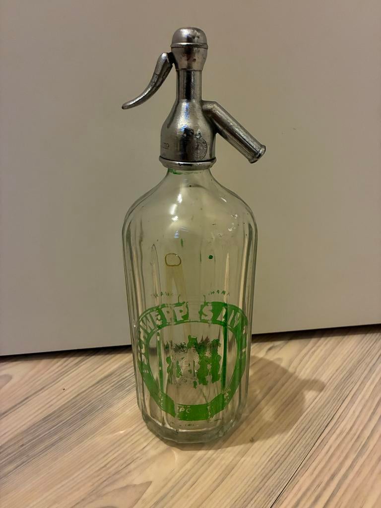 Vintage Siflesfles B. Shaw & Sons Ltd. - Decoratief, Ophalen of Verzenden, Gebruikt