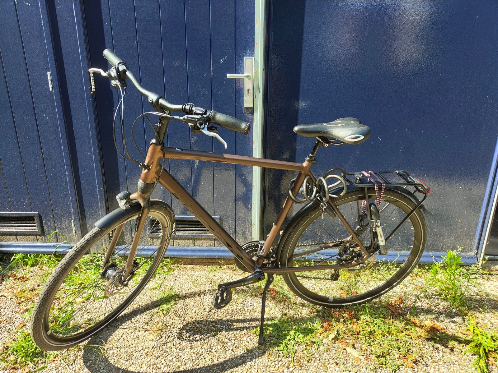 Koga F3 5.1 Frozen Brown '18, Gebruikt, Versnellingen, 57 tot 61 cm, Schijfrem