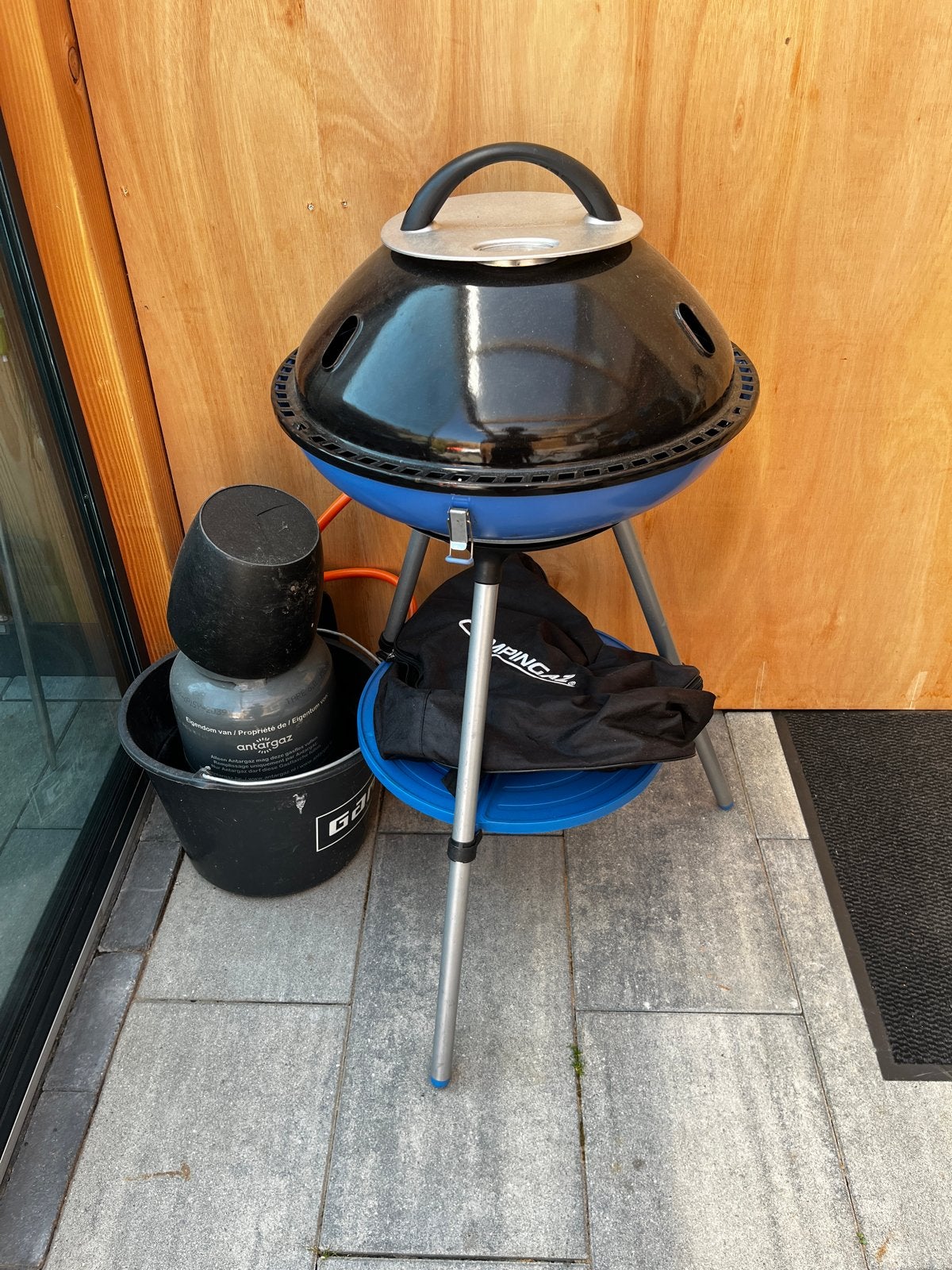 Campingaz Party Grill 600 Gasbarbecue met Thermometer, Tuin en Terras, Gasbarbecues, Gebruikt, Ophalen