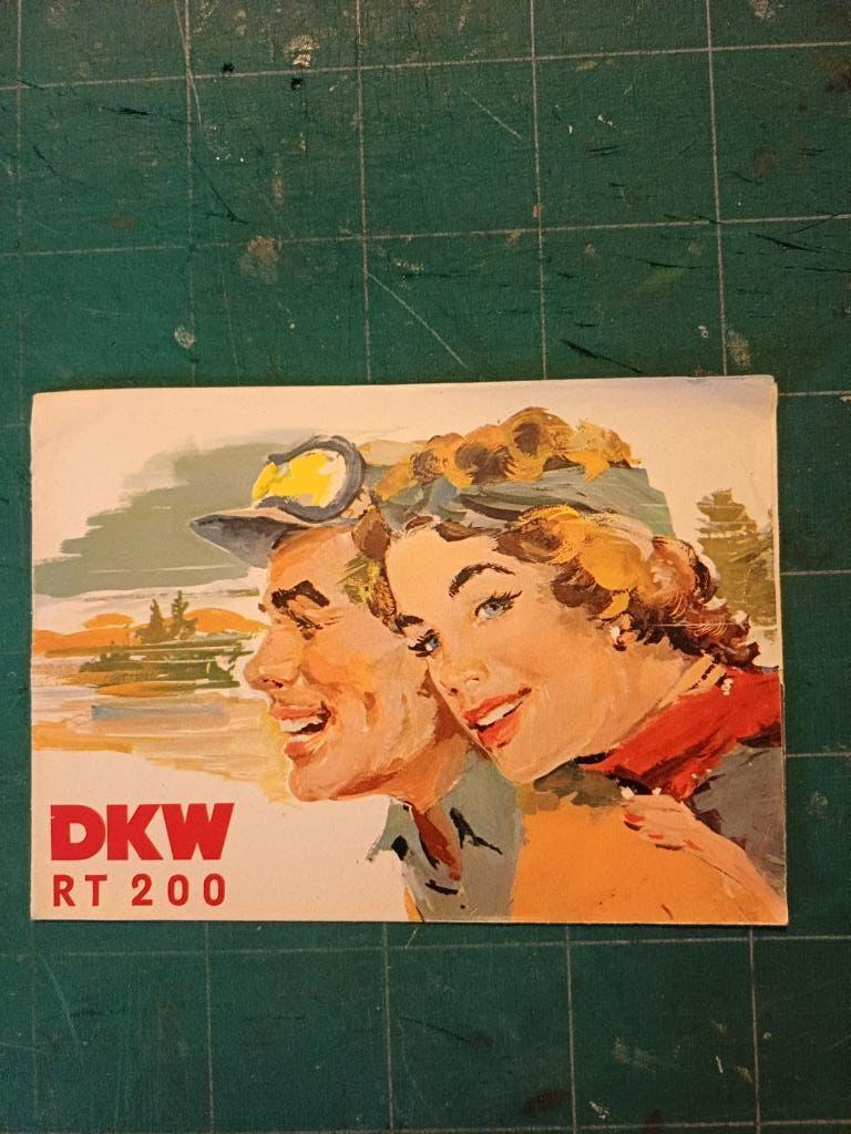 DKW RT200 NL brochure folder origineel, Ophalen of Verzenden, Overige merken
