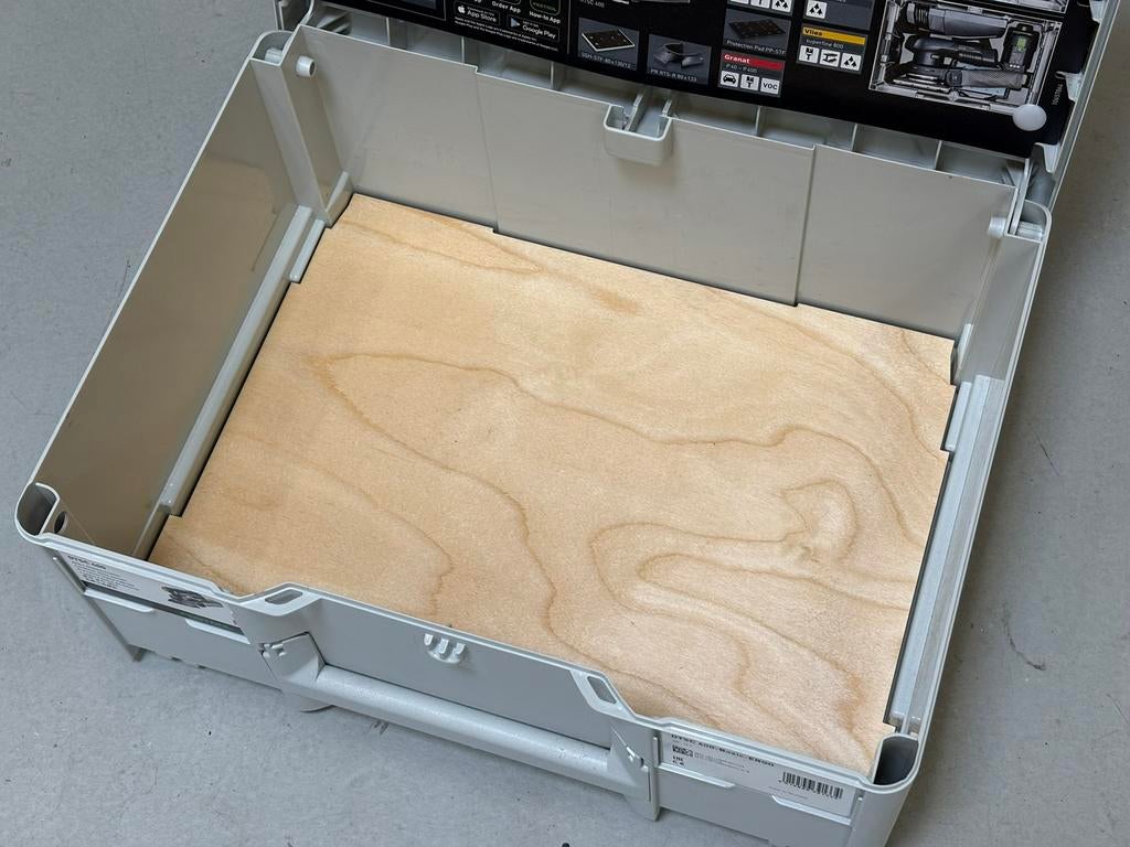 Systainer bodemplaat MDF of multiplex, Ophalen of Verzenden, Zo goed als nieuw