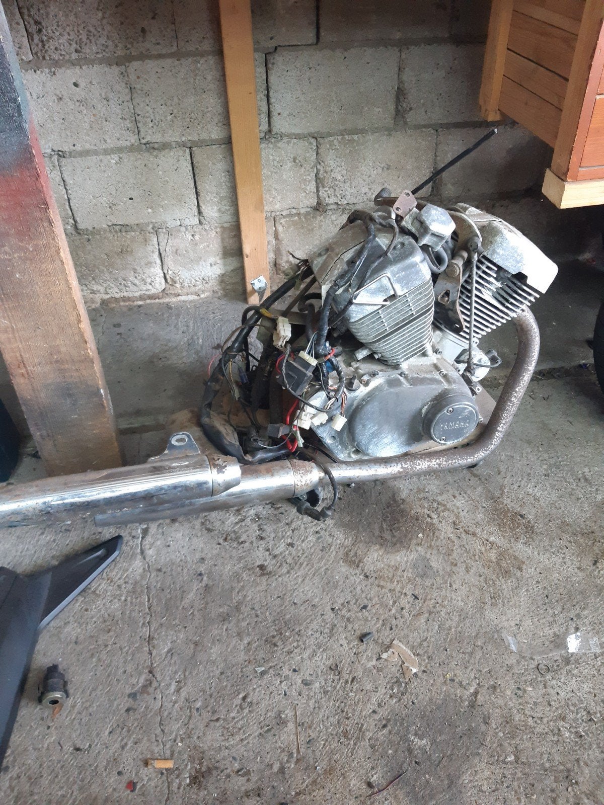 Motorblok yamaha virago 125cc, Ophalen of Verzenden