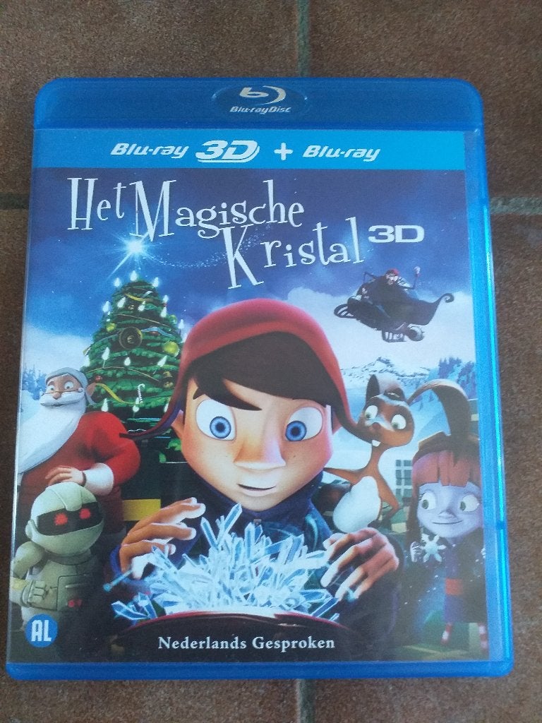 Het Magische Kristal 3D/2D Bluray, Alle leeftijden, Film, Ophalen of Verzenden, Nederlands