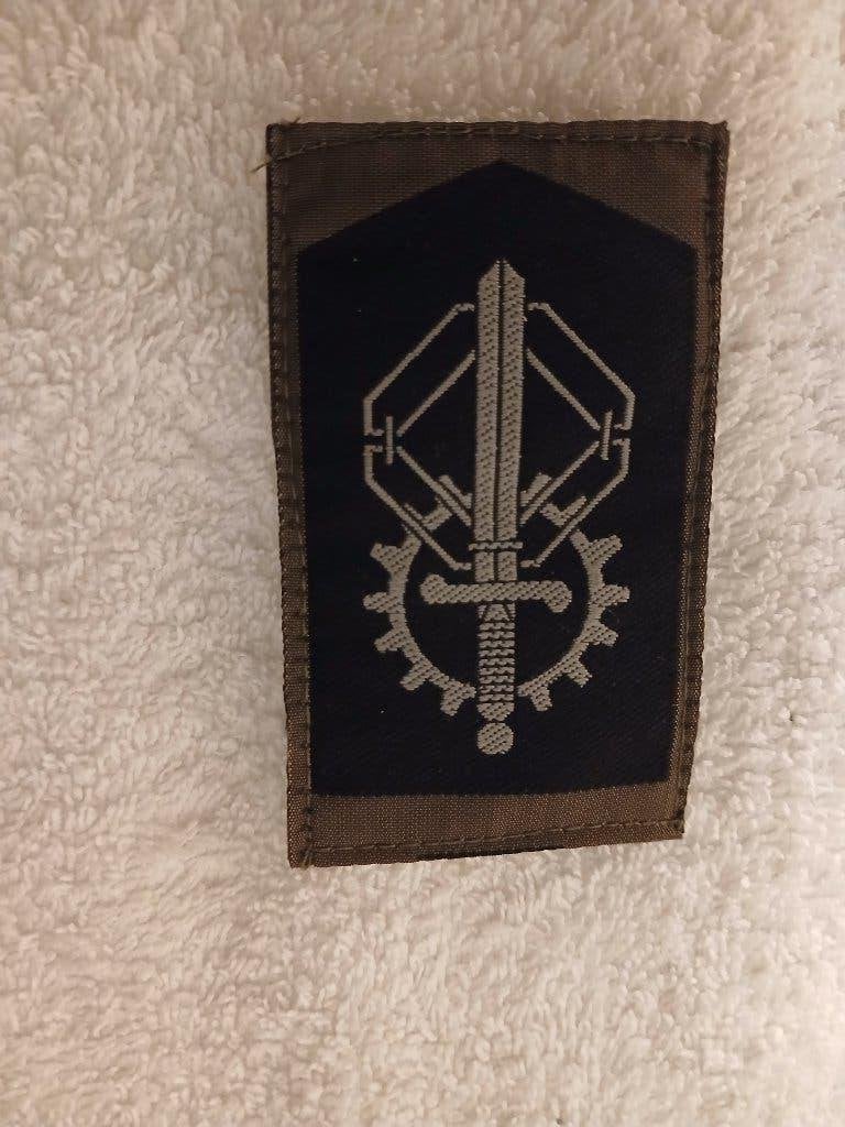 Mouwembleem / patch MatLogCo, Verzenden, Landmacht, Nederland, Embleem of Badge