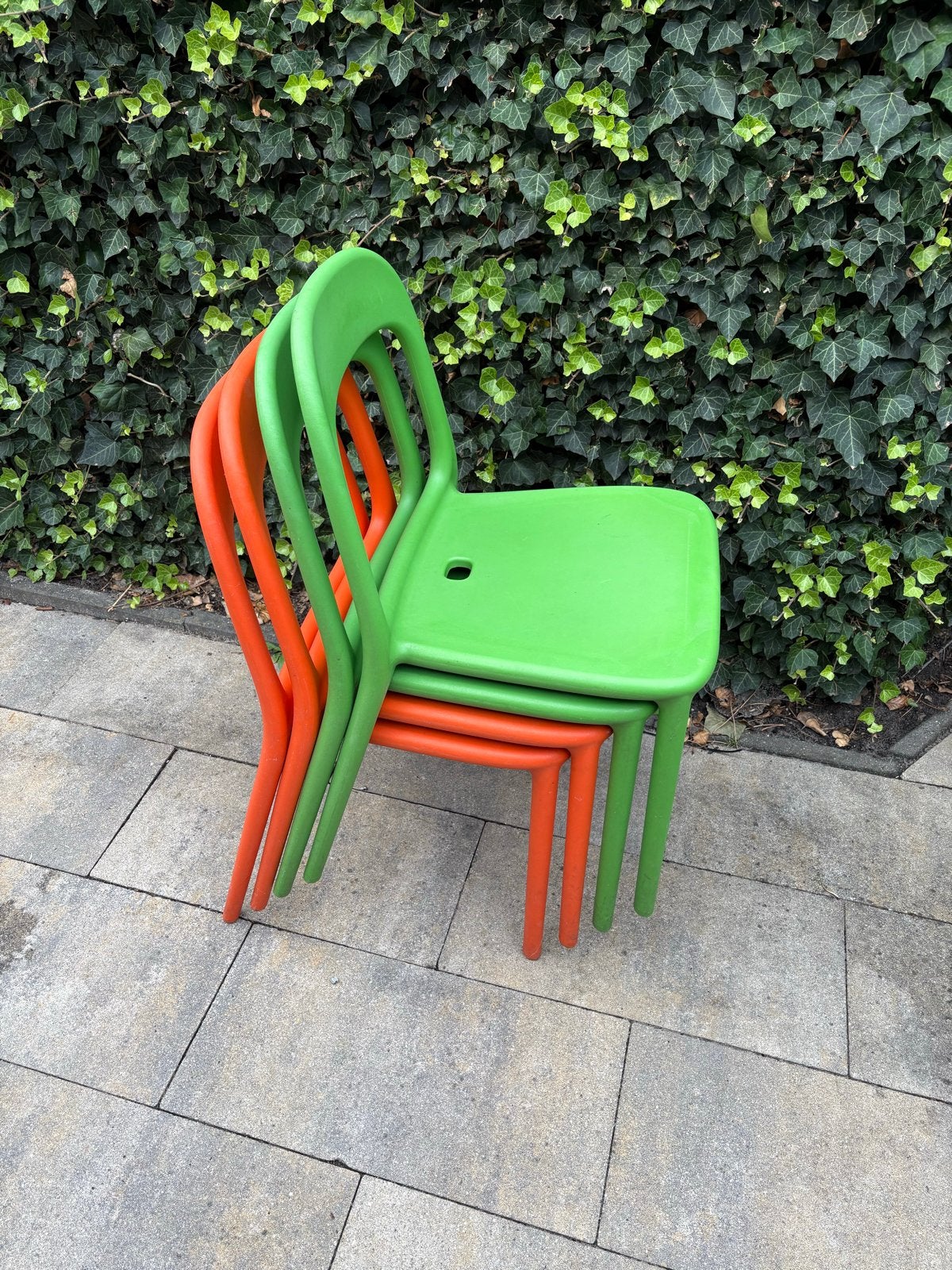 Ikea urban kunstof stapelstoel, Ophalen, Kunststof