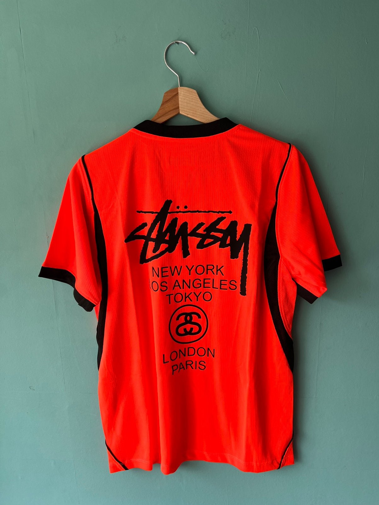 Nederlands elftal thuisshirt WK 2026 Stüssy  Maat S, Nieuw, Oranje, Ophalen of Verzenden, Nike