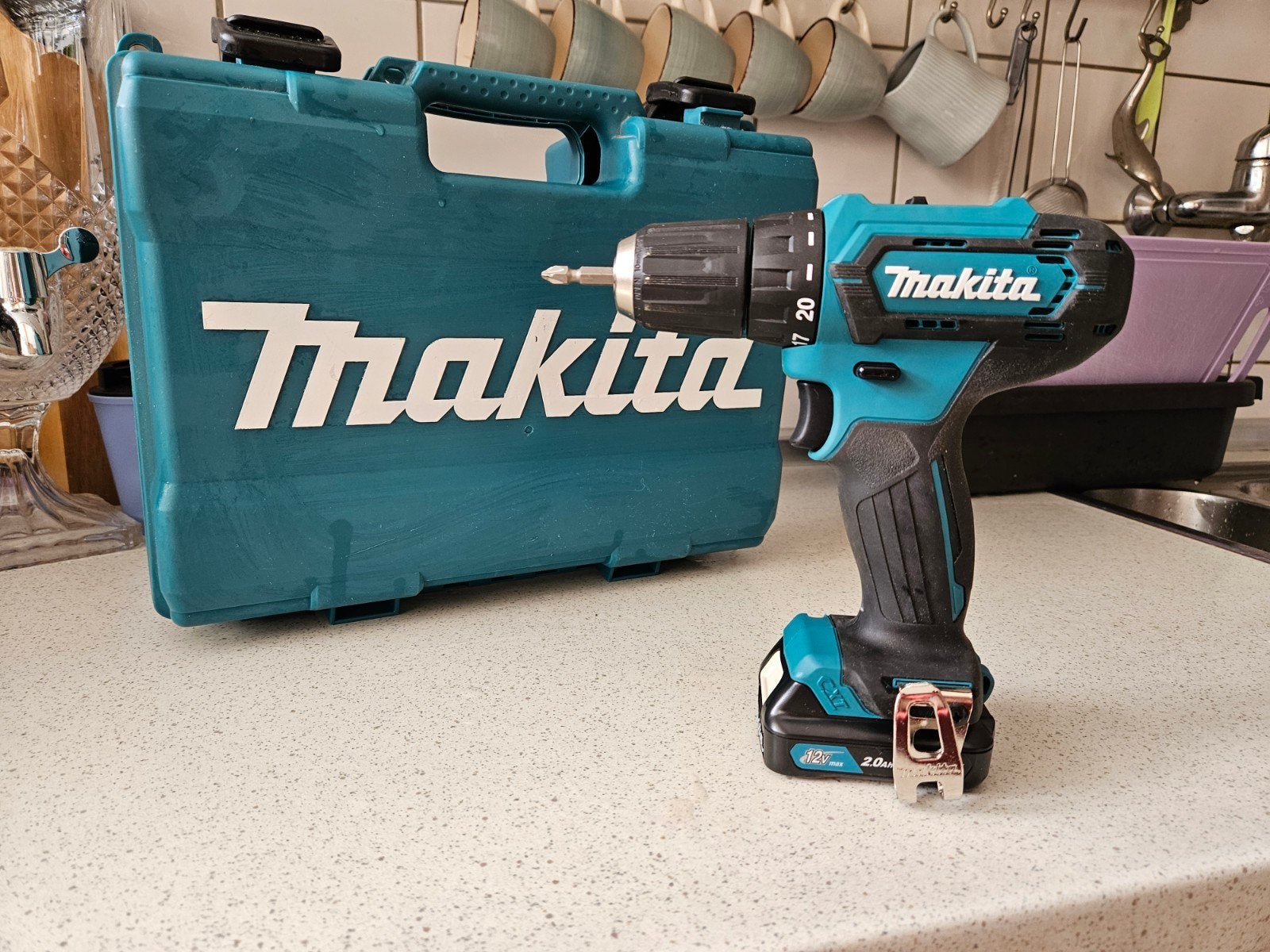 Makita schroefmachine, Ophalen, Boor- en Schroefmachine