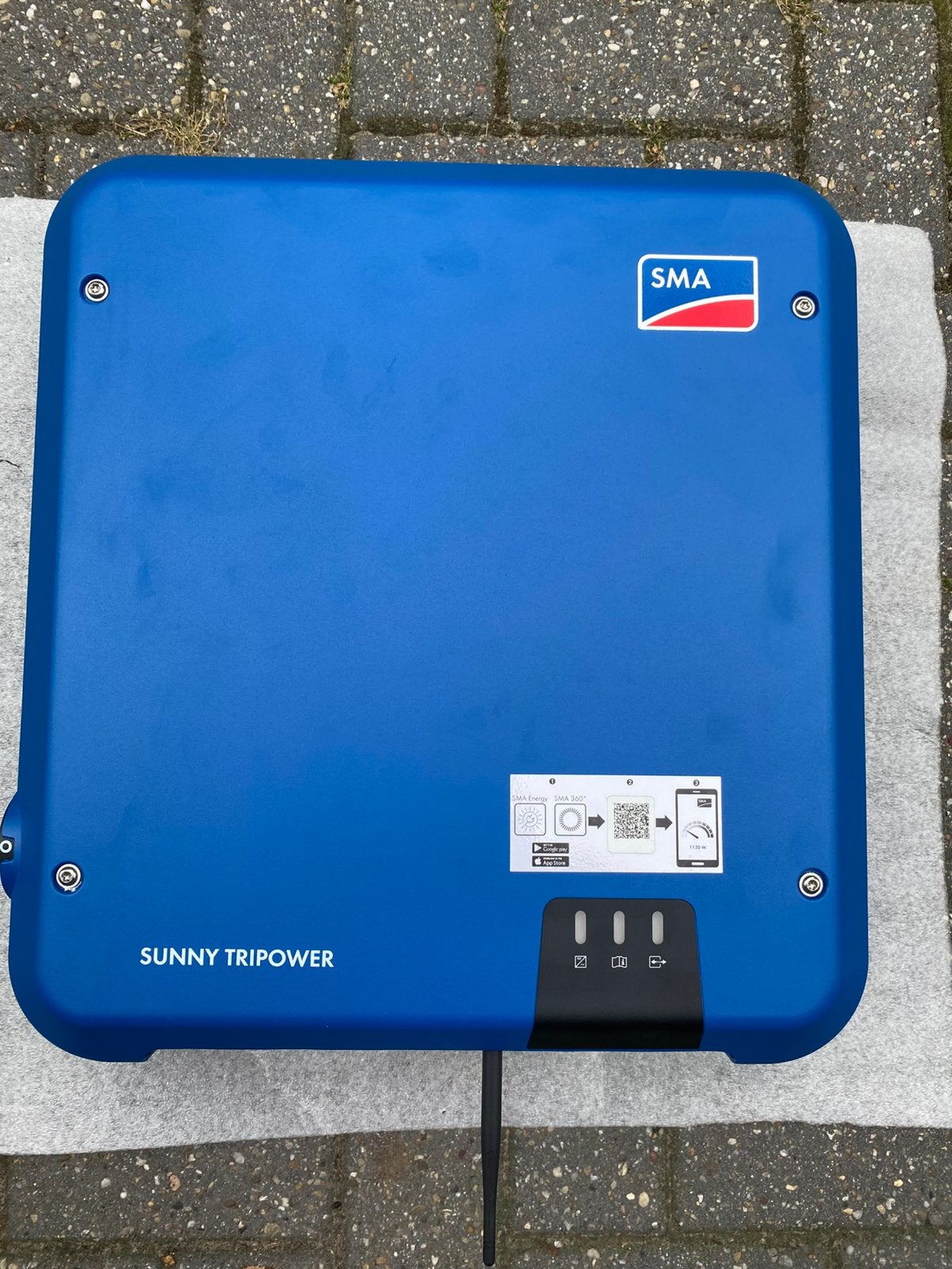 SMA omvormer 6.0 compleet bj 2022, Doe-het-zelf en Verbouw, Zonnepanelen en Toebehoren, Ophalen of Verzenden, Zo goed als nieuw