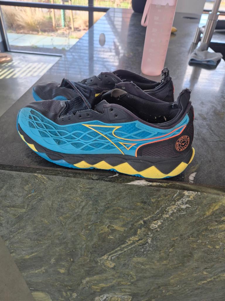 Mizuno padelschoenen maat 46 - Gebruikt, maar nog goed!, Ophalen of Verzenden, Gebruikt