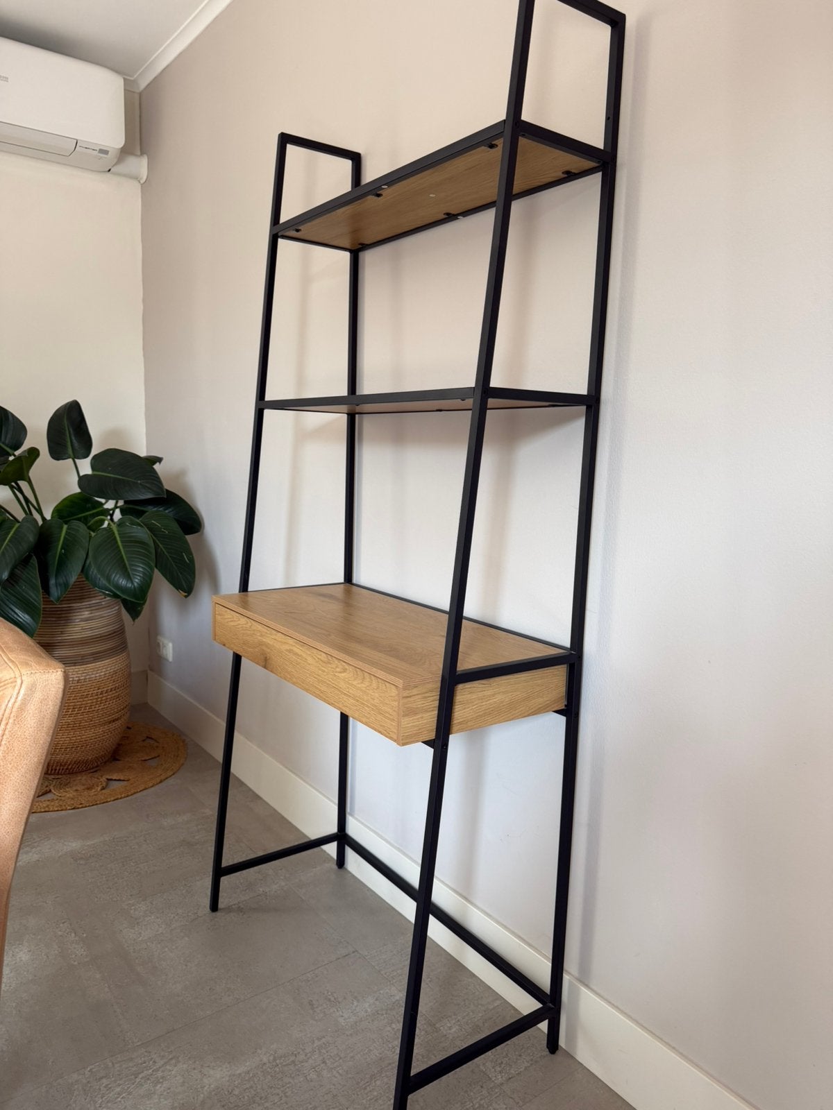 Bureaucombinatie, Huis en Inrichting, Bureaus, Ophalen, Zwart, 36 cm, Metaal
