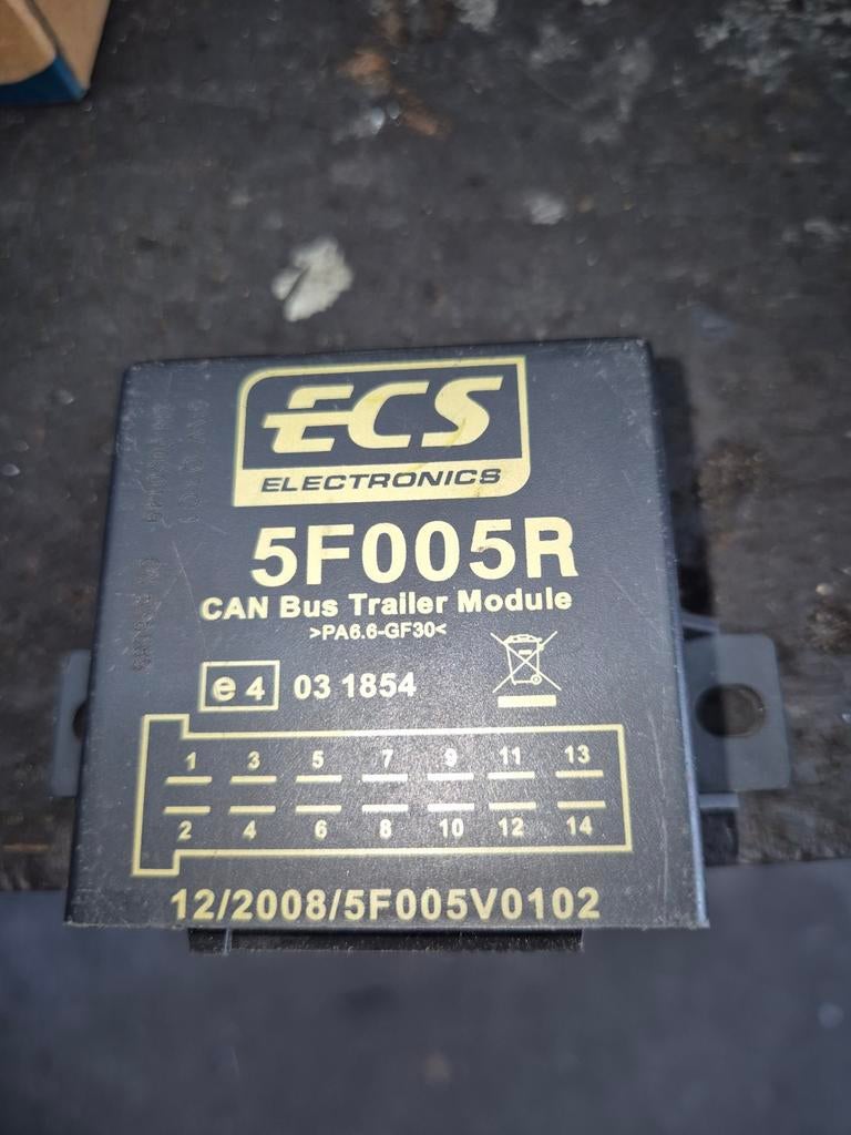 ECS Trekhaak Verlichting Module 12V - CAN Bus Trailer 5F005R, Verzenden