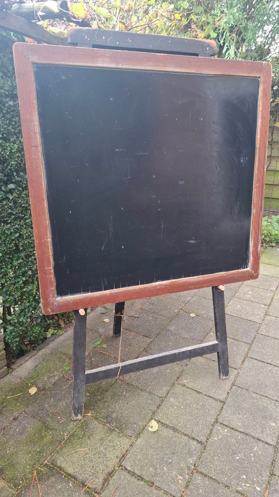 Oud Vintage schoolbord, Ophalen, Krijtbord