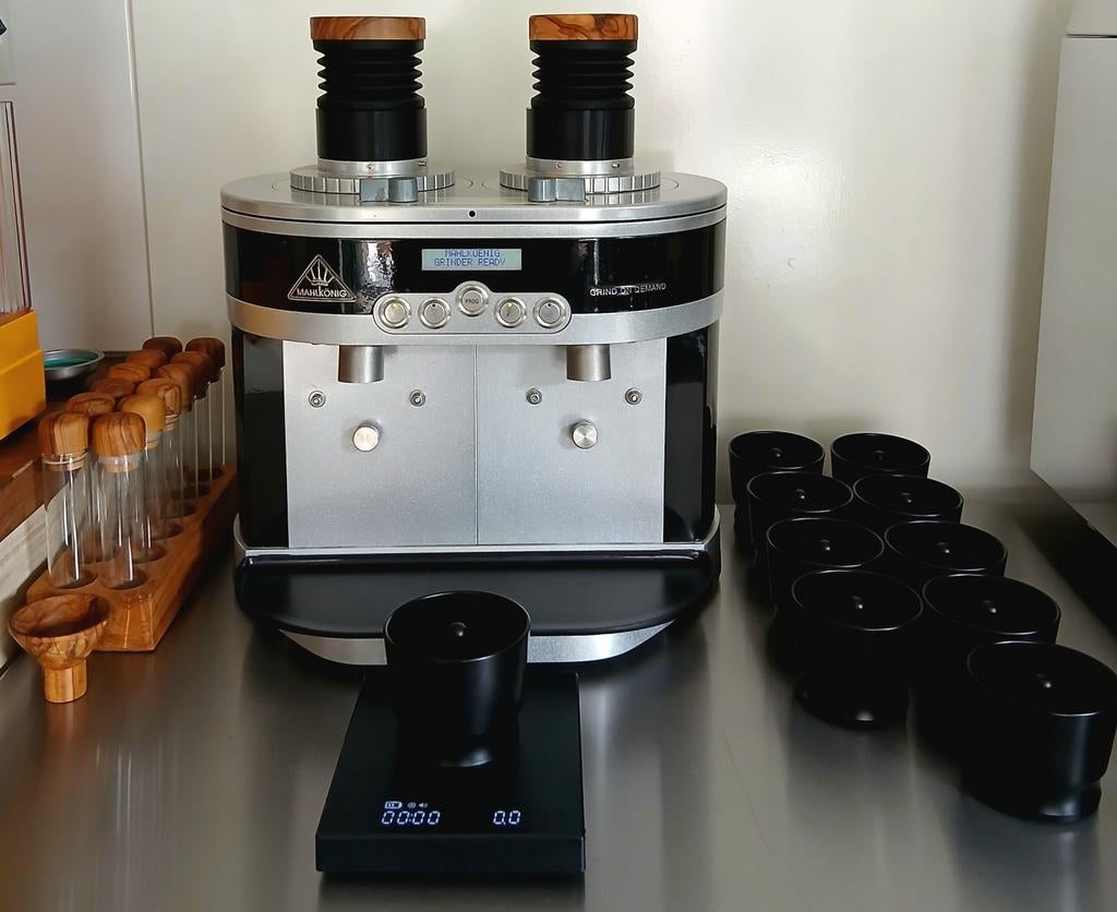 Mahlkönig K30 Twin 'EVO' Single Dose Bonenmaler, Witgoed en Apparatuur, Ophalen of Verzenden, Refurbished