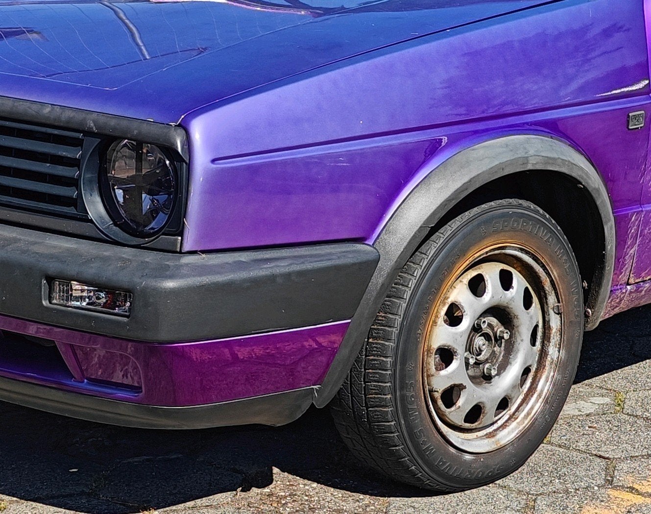 Plaatwerk Golf 2 Golf mk2, Ophalen