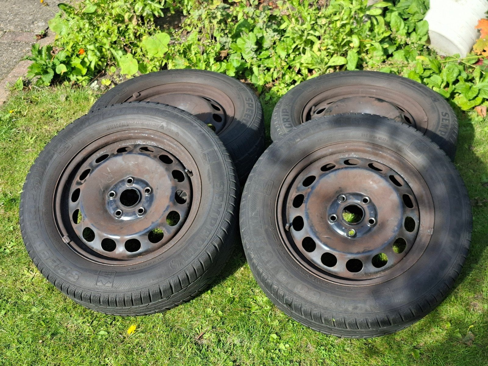 Skoda Octavia, Yeti VW Golf VAG 16 inch stalen velgen, Auto diversen, Ophalen, Gebruikt