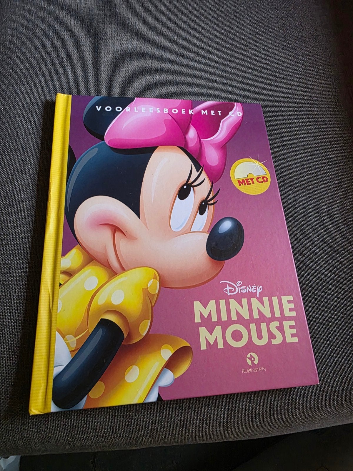 Disney Minnie Mouse voorleesboek met CD, Boeken, Fictie algemeen, Meisje, Ophalen of Verzenden, Zo goed als nieuw