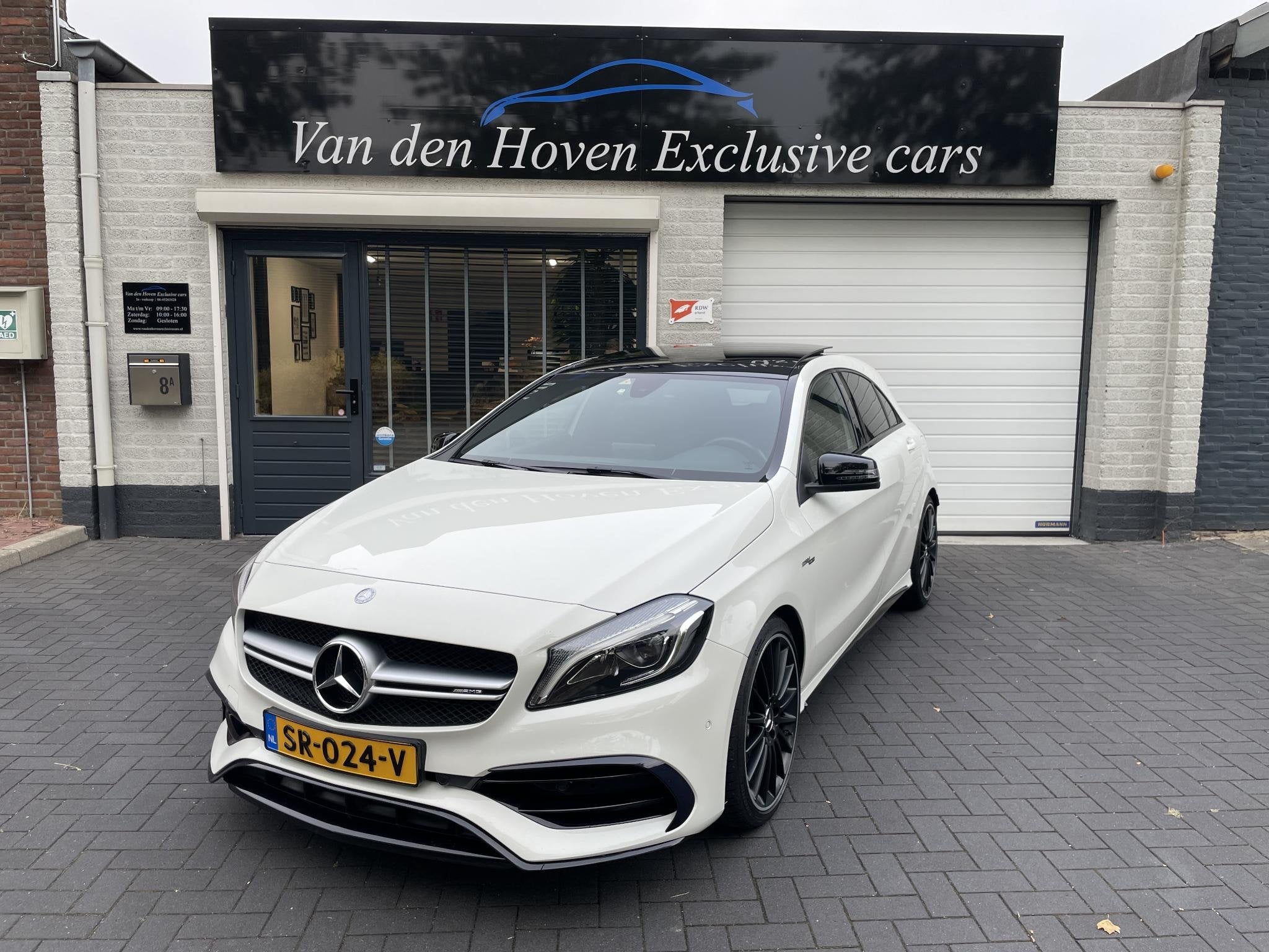 Mercedes-Benz A-klasse AMG A45 4MATIC 381PK Topstaat., Auto's, Automaat, Dealer onderhouden, Gebruikt, Euro 6
