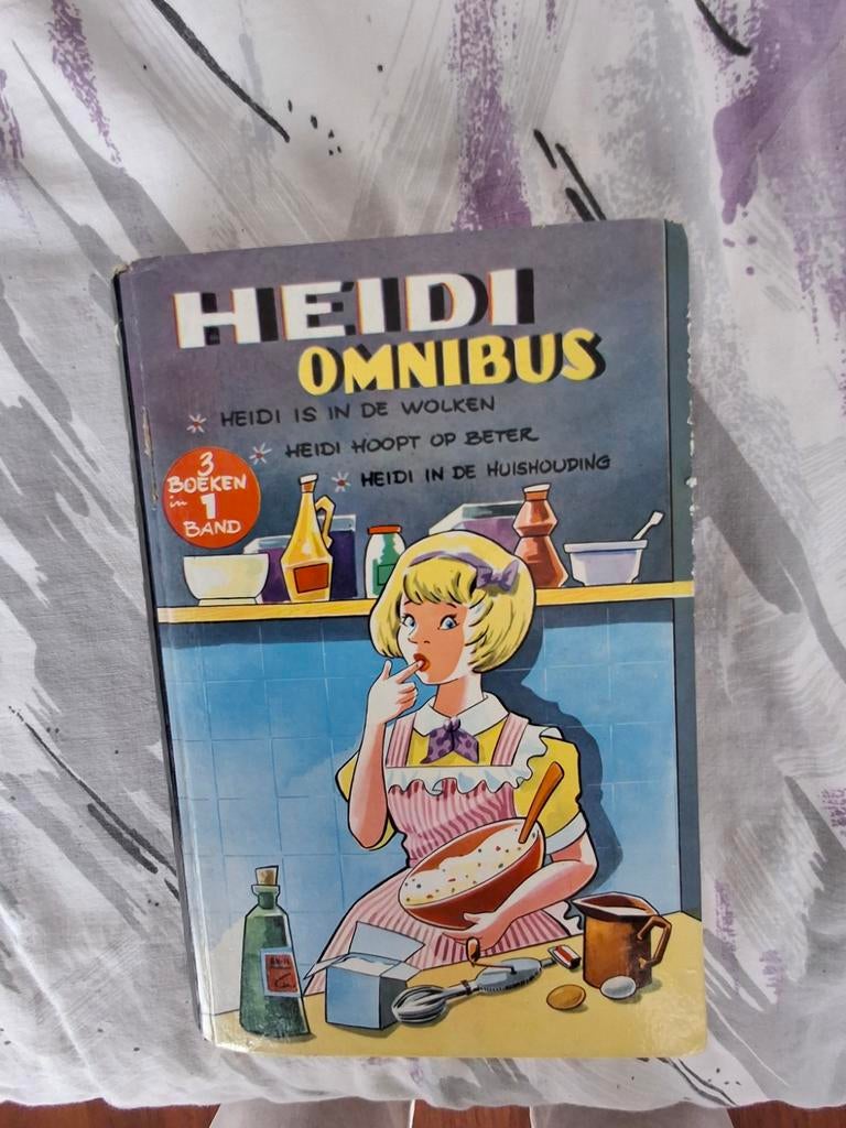 Nostalgie! jeugd boeken. Heidi Omnibus -en Stijfkopje, Boeken, Ophalen of Verzenden, Gelezen, Johanna Spyri, Anneke van Aalst