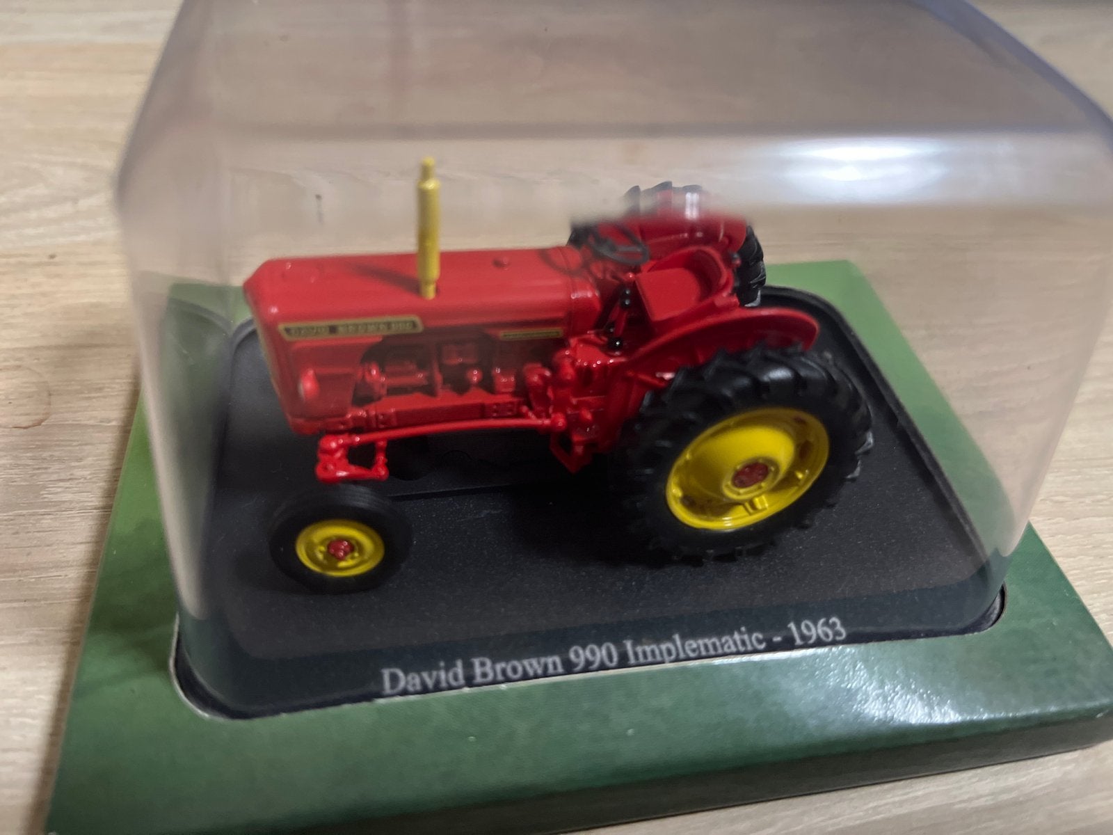 David Brown 990 Implematic - 1963 schaalmodel 1:43, Ophalen of Verzenden, Zo goed als nieuw, Tractor of Landbouw, Overige merken