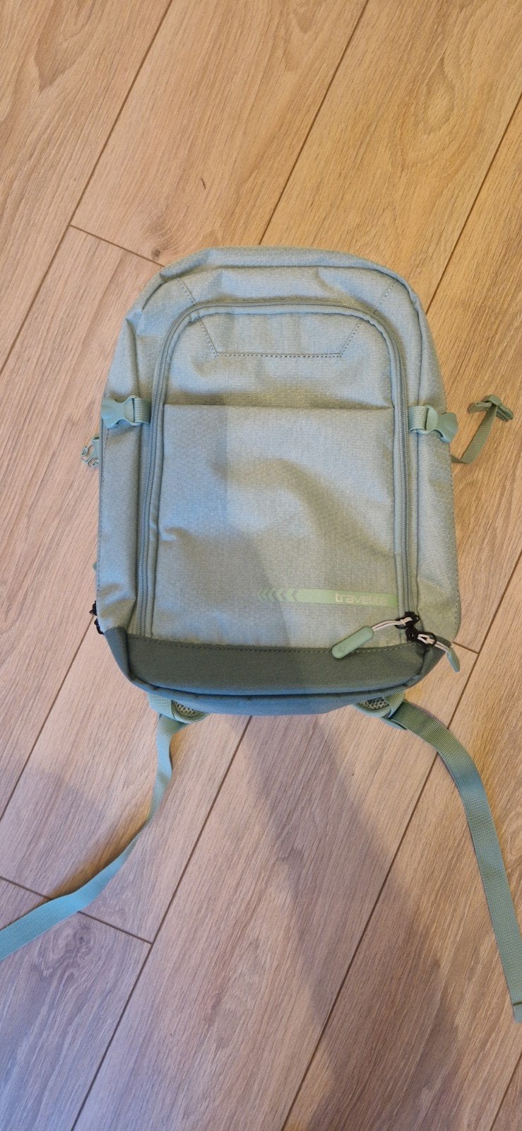 Travelite rugzak - Lichtblauw/mintgroen, Overige merken, 25 tot 40 cm, Nieuw, Ophalen of Verzenden
