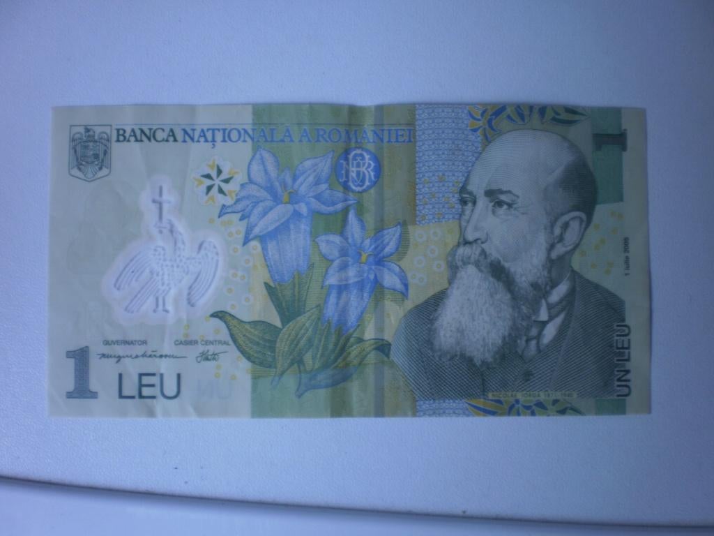 Roemenië- 1 Leu - bankbiljet, Postzegels en Munten, Bankbiljetten | Europa | Niet-Eurobiljetten, Verzenden, Overige landen, Los biljet