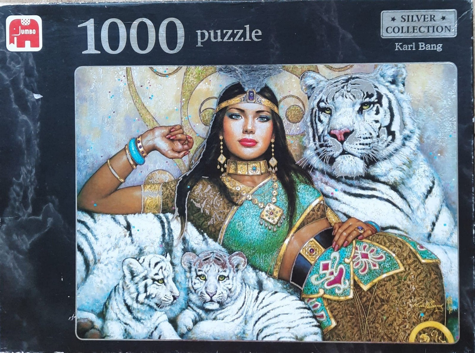 Legpuzzel silver collection 1000 stukjes, Ophalen of Verzenden, 500 t/m 1500 stukjes, Gebruikt