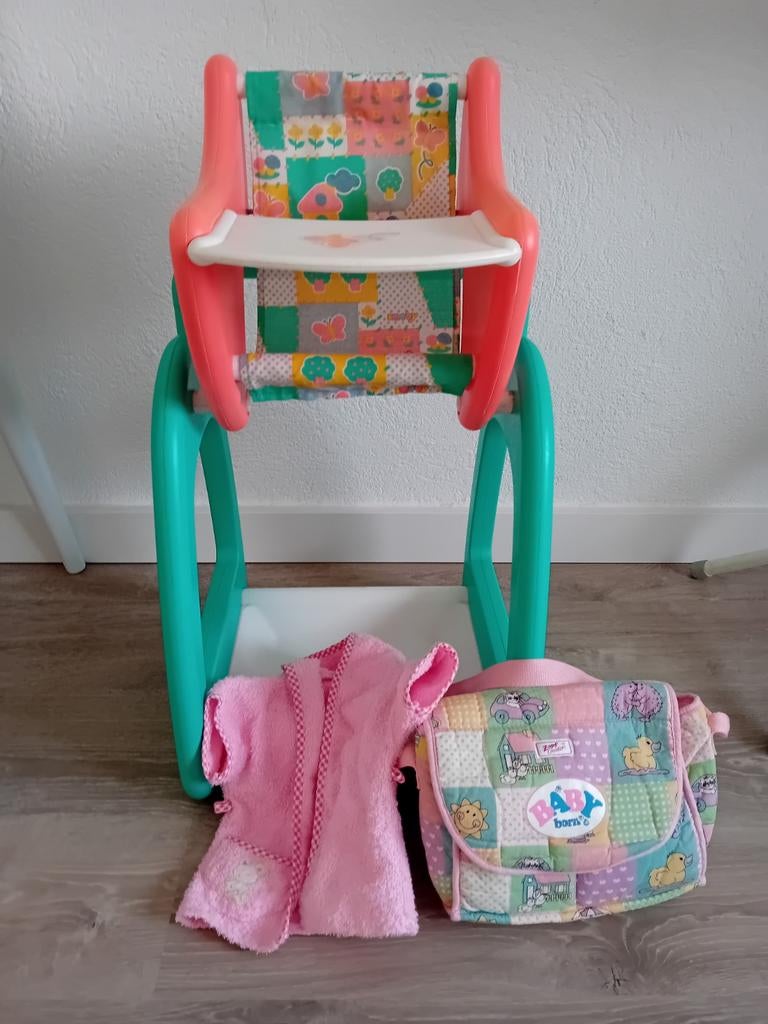 Baby Born kinderstoel, Kinderen en Baby's, Speelgoed | Poppen, Ophalen, Babypop