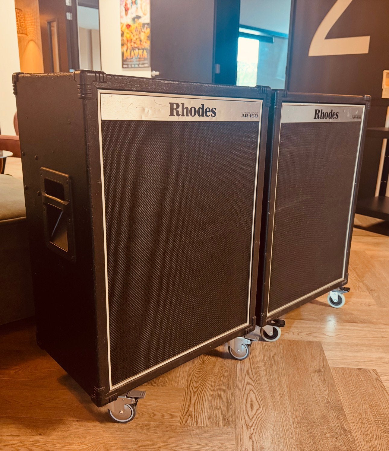 Rhodes AR150 Amp (Zeldzaam 2x!), Ophalen of Verzenden, Gebruikt, Minder dan 500 watt