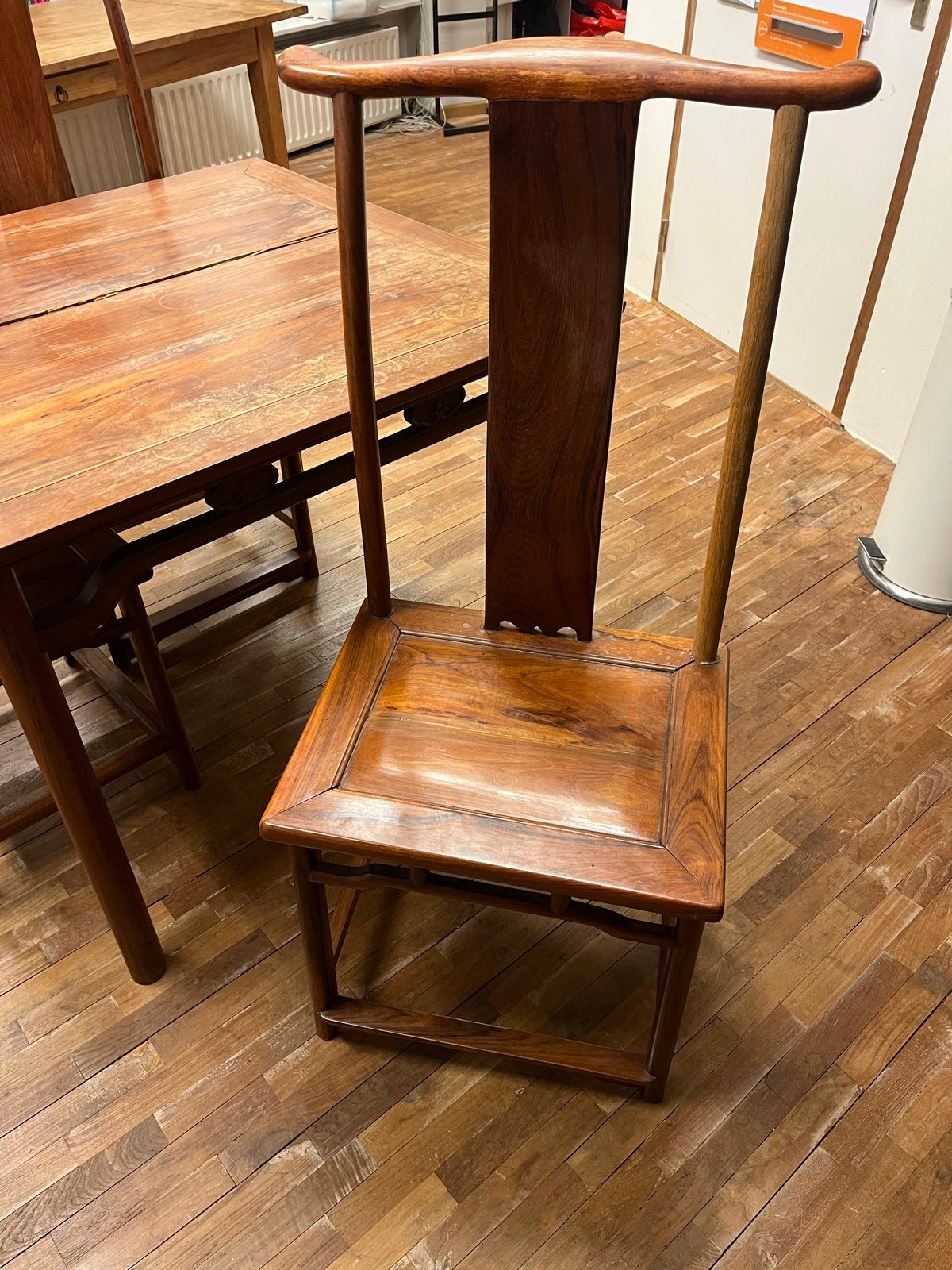 Set van 2 Chinese Ming-stijl stoelen - antiek, Antiek en Kunst, Antiek | Meubels | Stoelen en Banken, Ophalen