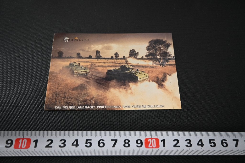 sticker Leger Koninklijke Landmacht LL1835, Verzamelen, Stickers, Ophalen of Verzenden, Zo goed als nieuw