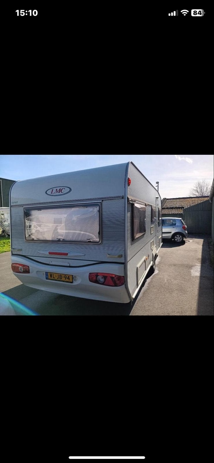 LMC Caravan met mover, vaste watertank en hordeur, Mover, Rondzit, Omvormbare zithoek, Particulier