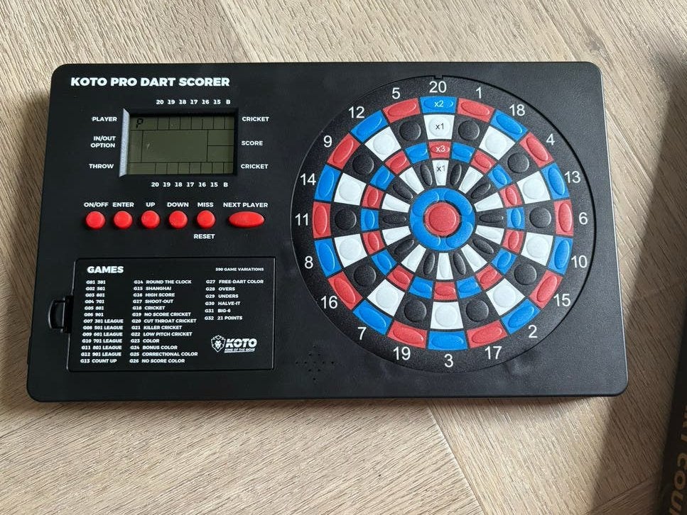 Koto Pro Dart Scorer Elektronisch Dartbord - Nieuw!, Ophalen of Verzenden, Nieuw, Dartbord, Elektronisch