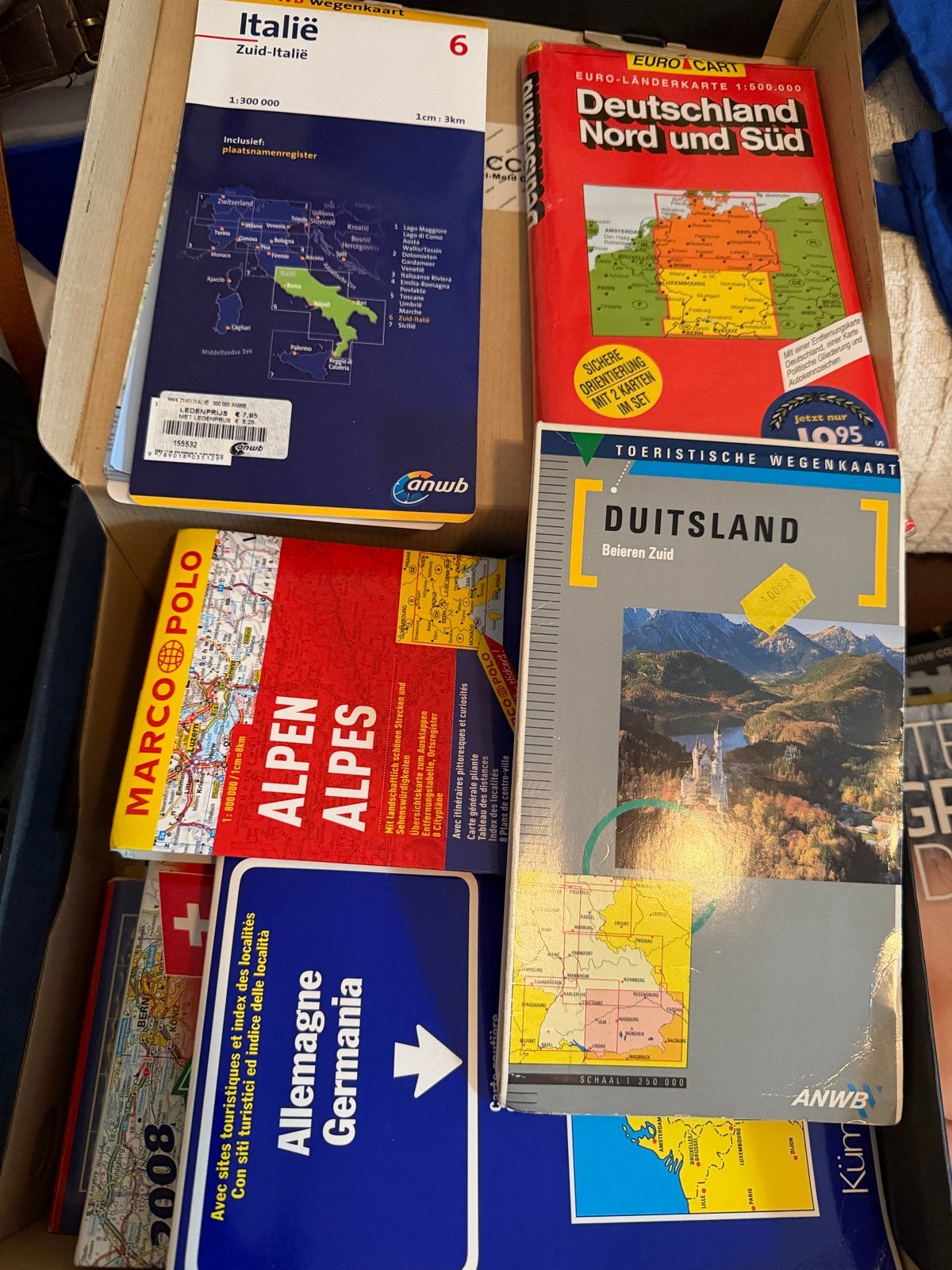 Diverse Wegenkaarten van Europa - ANWB, Michelin, Marco Polo, 2000 tot heden, Europa Overig, Landkaart, Ophalen