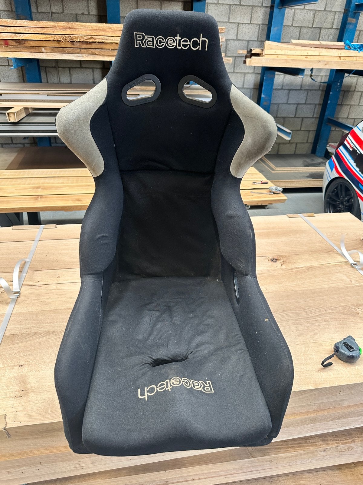 Kuipstoel racetech, Ophalen, Gebruikt