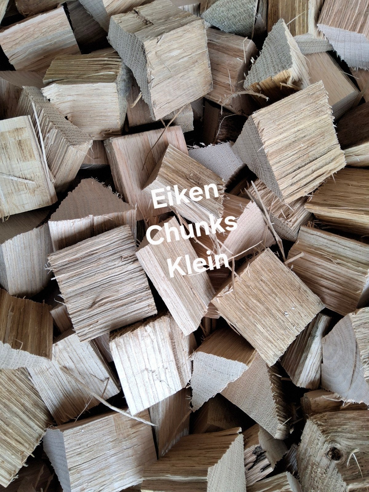 Te koop...Eiken Rookhout....Zonder Shors...., 6 m³ of meer, Ophalen of Verzenden, Eikenhout, Blokken