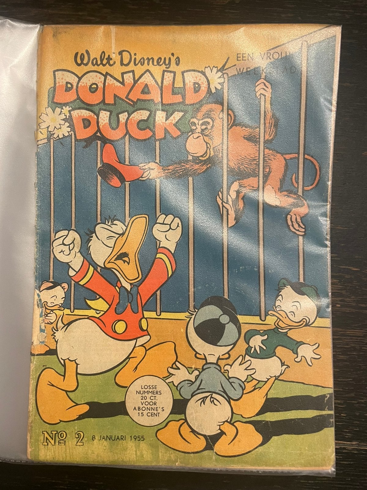 Donald Duck jaargang 1955, Meerdere stripboeken, Ophalen of Verzenden, Gelezen