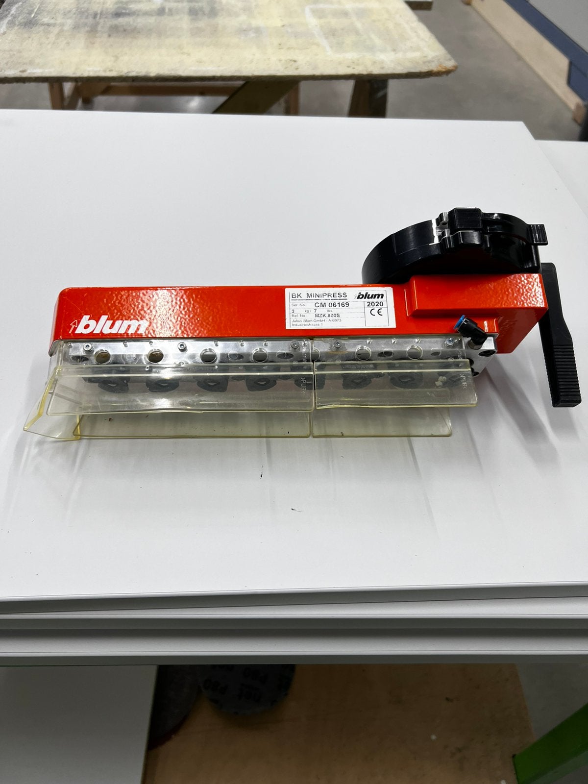 Blum boorkop minipress, Ophalen of Verzenden, Zo goed als nieuw
