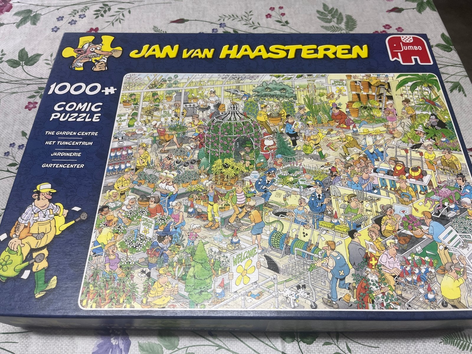 Jan van Haasteren - Het Tuincentrum 1000+ stukjes, Ophalen of Verzenden, Gebruikt