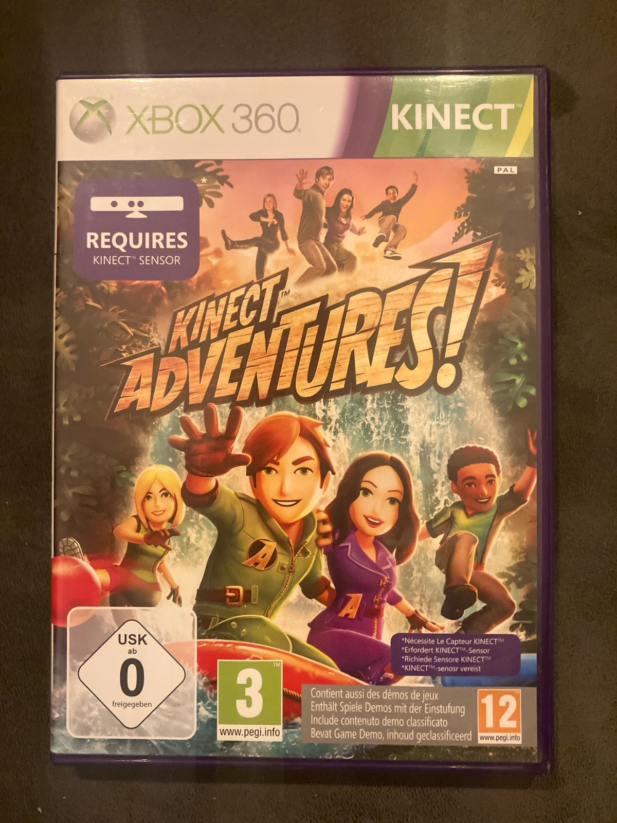 Xbox 360 Games: Kinect Adventures, Lips, Too Human, You're i, Spelcomputers en Games, Avontuur en Actie, Gebruikt, 1 speler, Eén computer