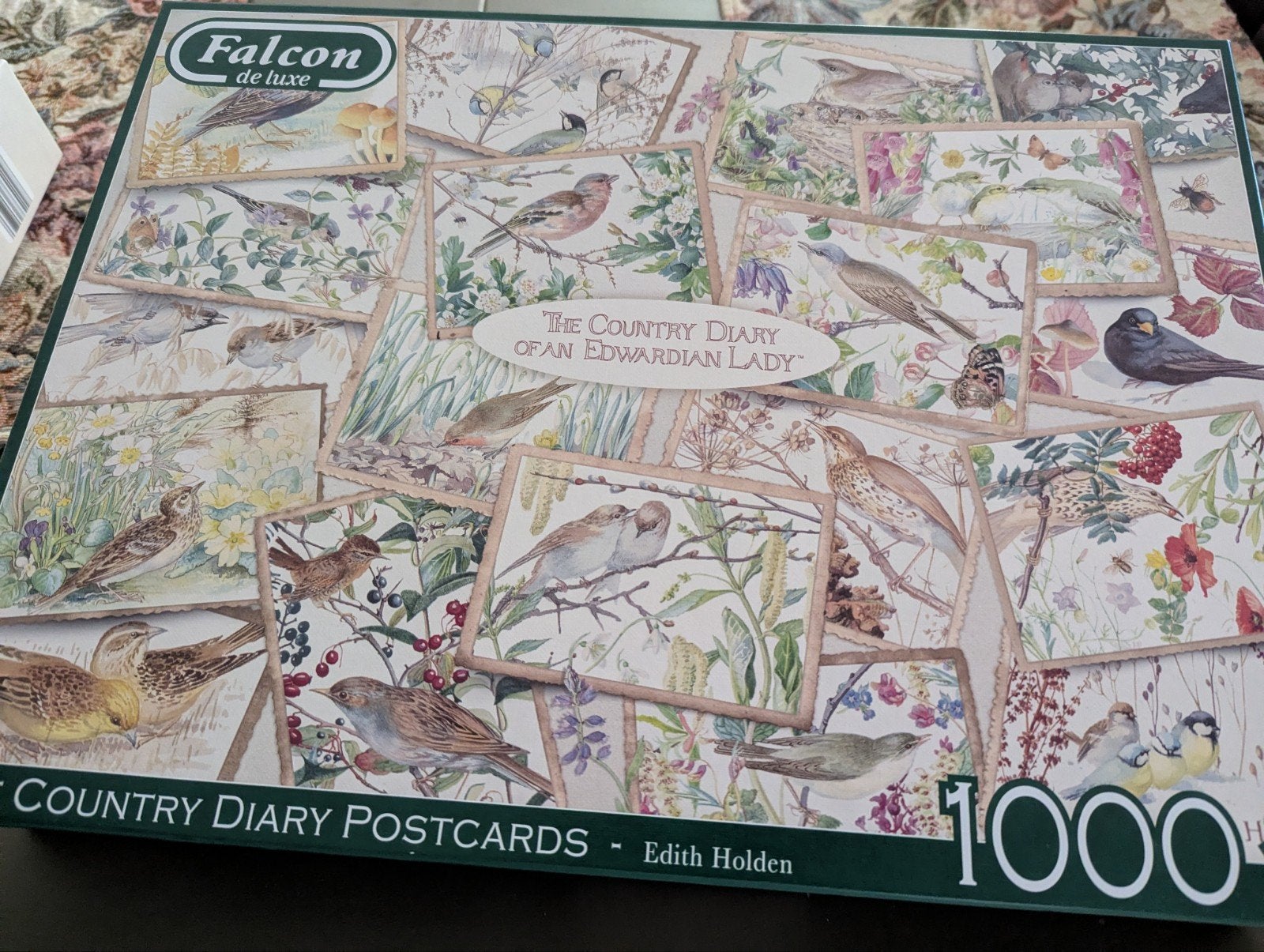 Puzzel Edith Holden Edwardian, Ophalen of Verzenden, 500 t/m 1500 stukjes, Zo goed als nieuw, Legpuzzel