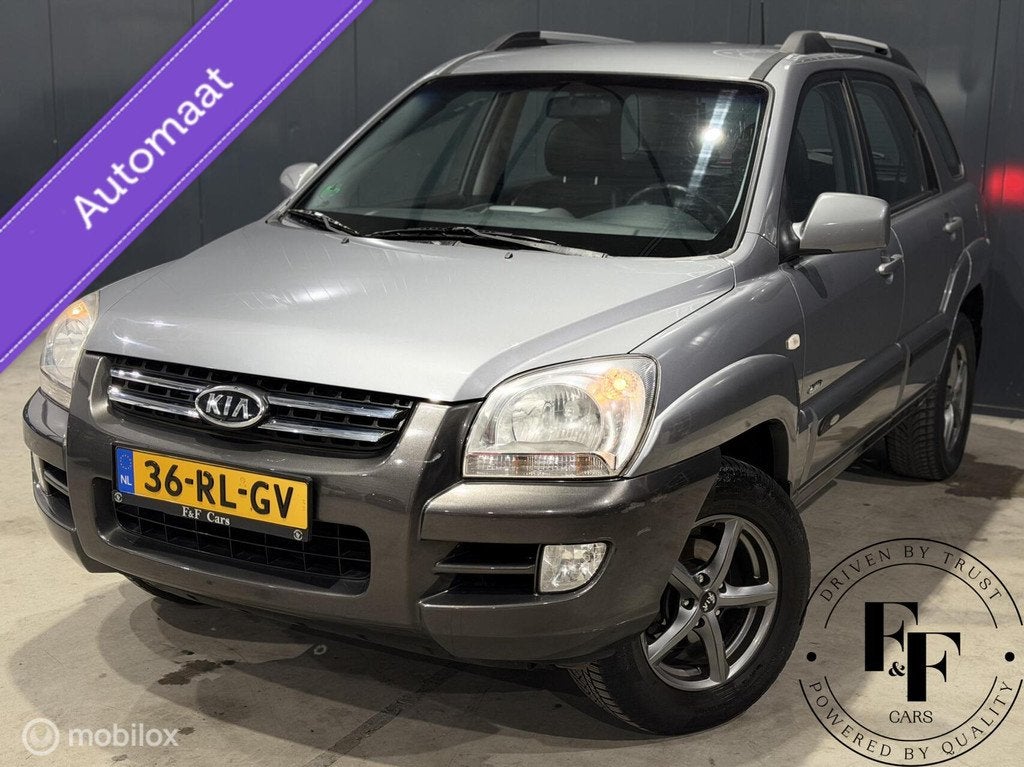 Kia Sportage 2.7 V6 Adventure 4WD|Automaat|Trekhaak|Carplay|, Auto's, Kia, Bedrijf, Te koop, Sportage, 4x4, ABS, Airbags, Airconditioning