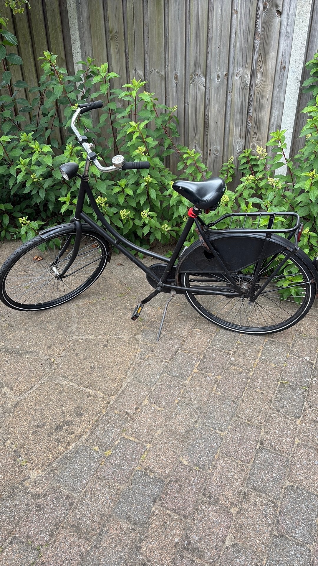 Oma fiets opknappertje, Ophalen, Gebruikt, Terugtraprem