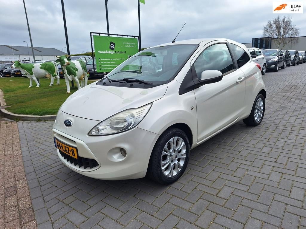Ford Ka 1.2 Couture First Edition / Nette auto / APK mei 202, Auto's, Ford, Bedrijf, Te koop, Ka, ABS, Airbags, Airconditioning