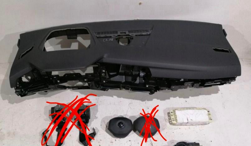 VW GOLF 8 DASHBOARD HUD AIRBAG STUUR PASSAGIER VIII, Ophalen, Gebruikt, Volkswagen
