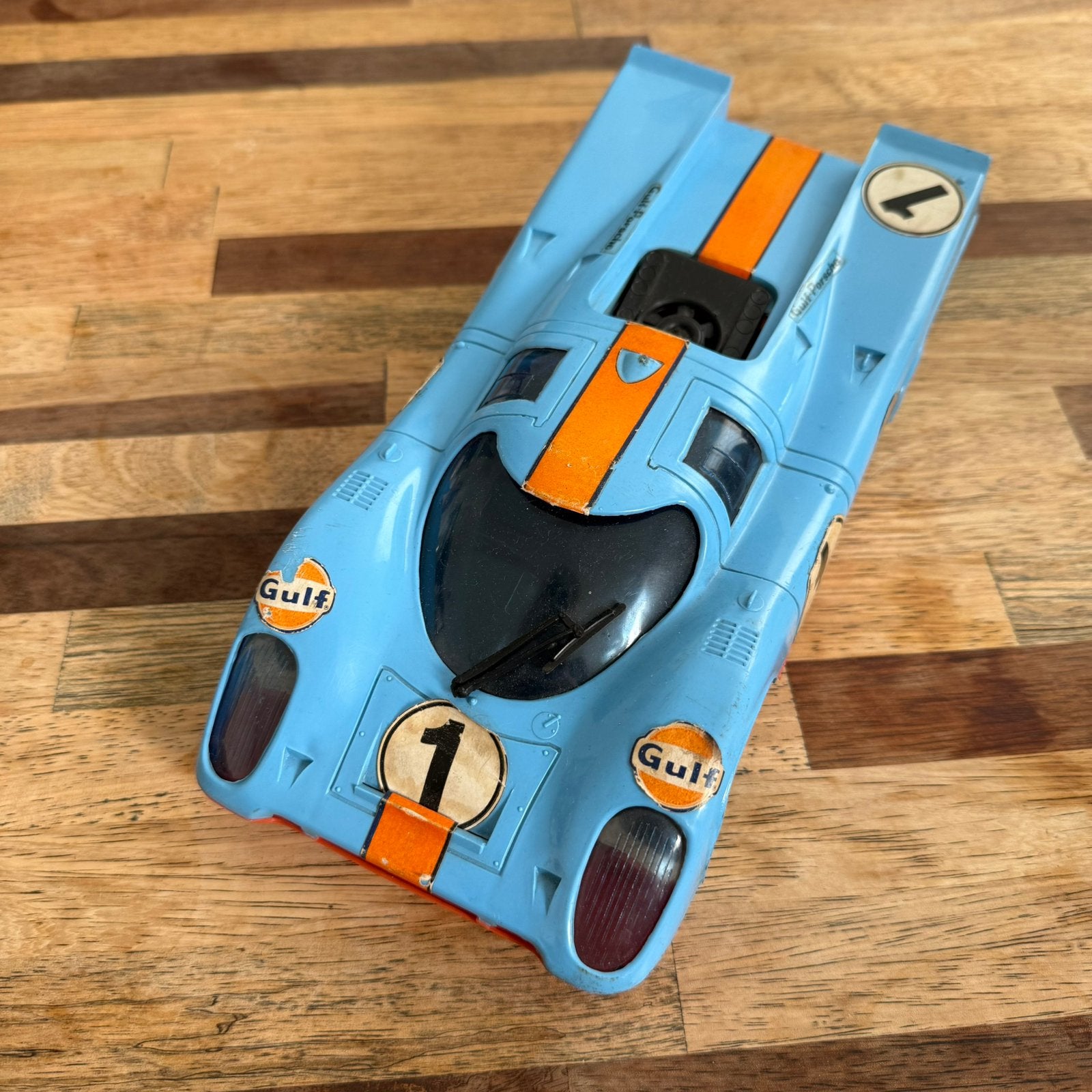 Porsche 917 Gulf – Pocher Torino 1:18 – vintage, Hobby en Vrije tijd, Modelauto's | 1:18, Ophalen of Verzenden, Gebruikt, Auto
