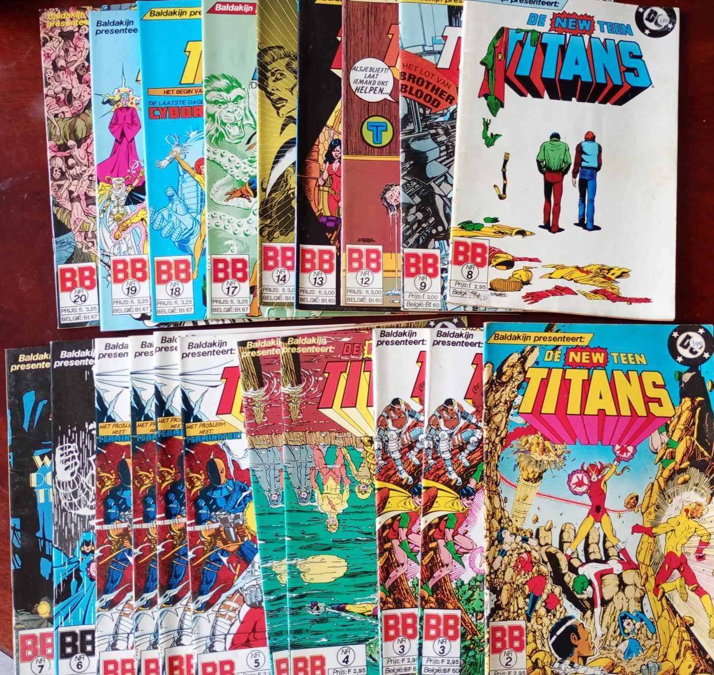 De New Teen Titans (Baldakijn), Boeken, Meerdere stripboeken, Ophalen of Verzenden, Gelezen, Marv Wolfman, George Pérez