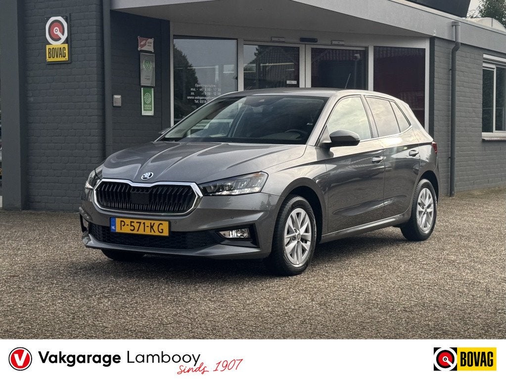 Skoda Fabia 1.0 TSI Bns Edition Trekhaak Keyless Adaptive, Auto's, Dealer onderhouden, Gebruikt, 49 €/maand, Origineel Nederlands