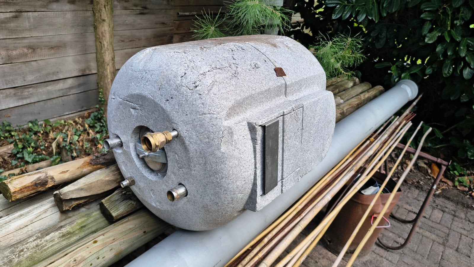 ATAG Comfort boiler CBV60 buffervat met spiraal, Ophalen, Gebruikt, Overige typen, 60 tot 150 cm
