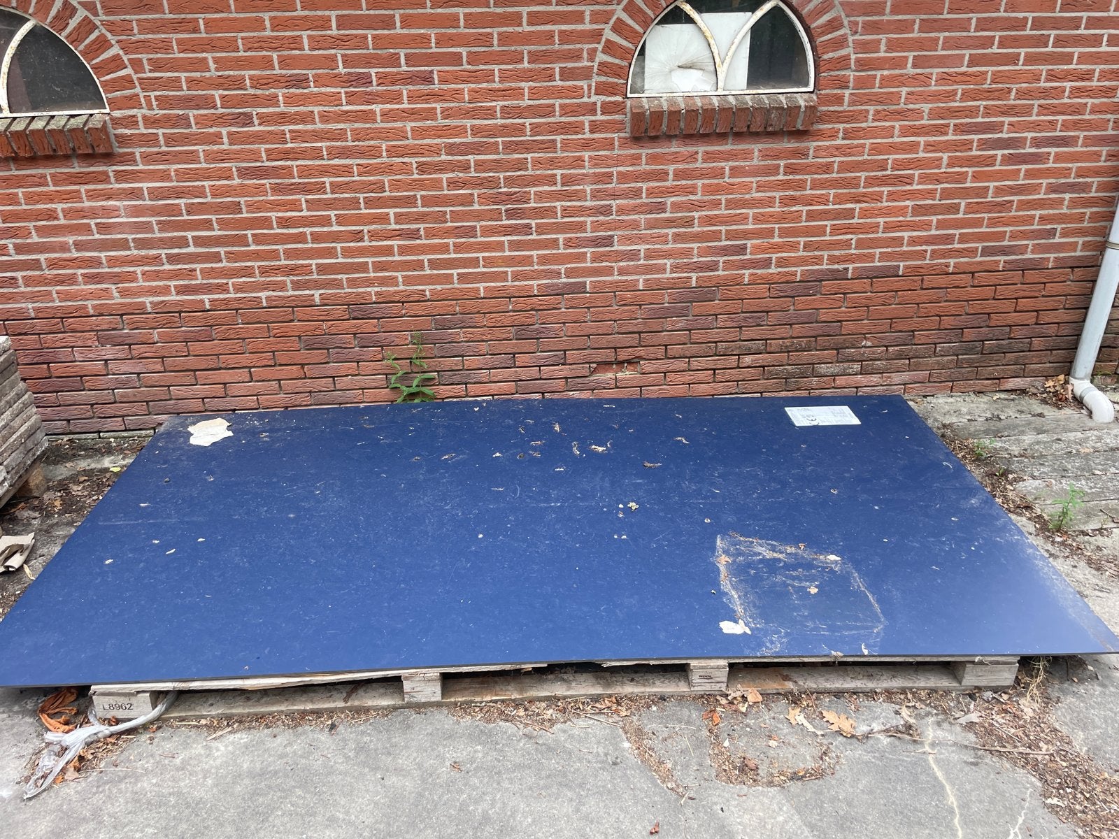 Trespa Meteon plaat 3050x1530x8mm - Blauw, Ophalen, Minder dan 25 mm, Overige typen, Nieuw