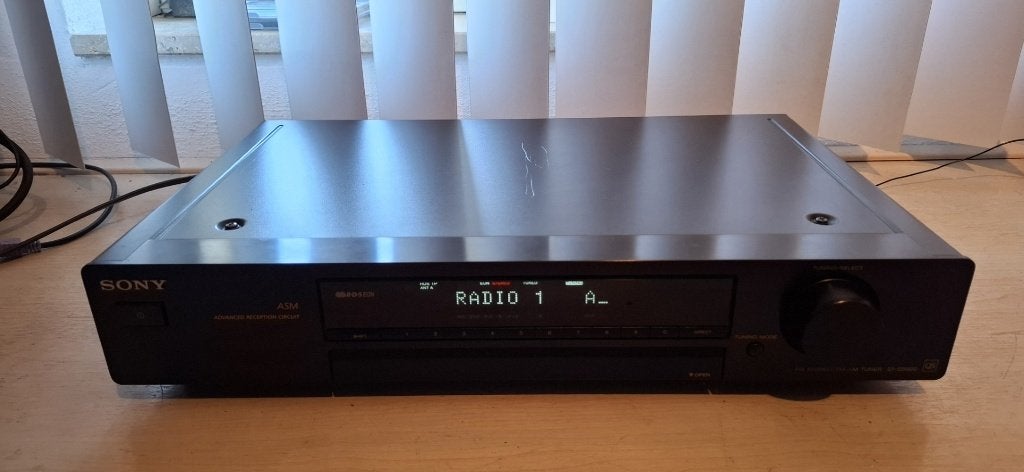 Sony ST-SB920QS zwart mooie tuner, Verzenden, Zo goed als nieuw